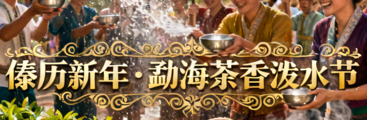 傣历1388新年：去勐海，赴一场茶香与水花交织的狂欢盛宴！​
