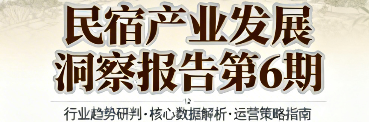 民宿产业发展洞察报告第6期​