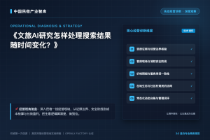 文旅AI研究怎样处理搜索结果随时间变化?