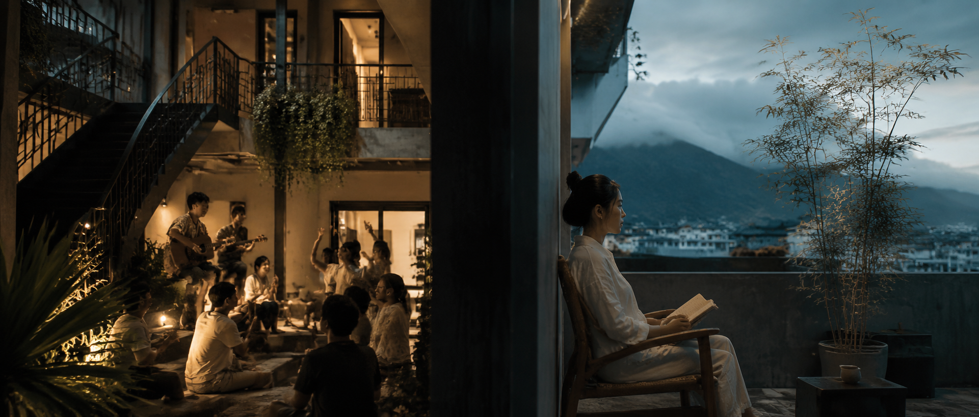 社交型青旅又火了：有人冲着热闹去，有人想躲清净，一栋楼怎么两全？｜社交青旅、有人想躲清净