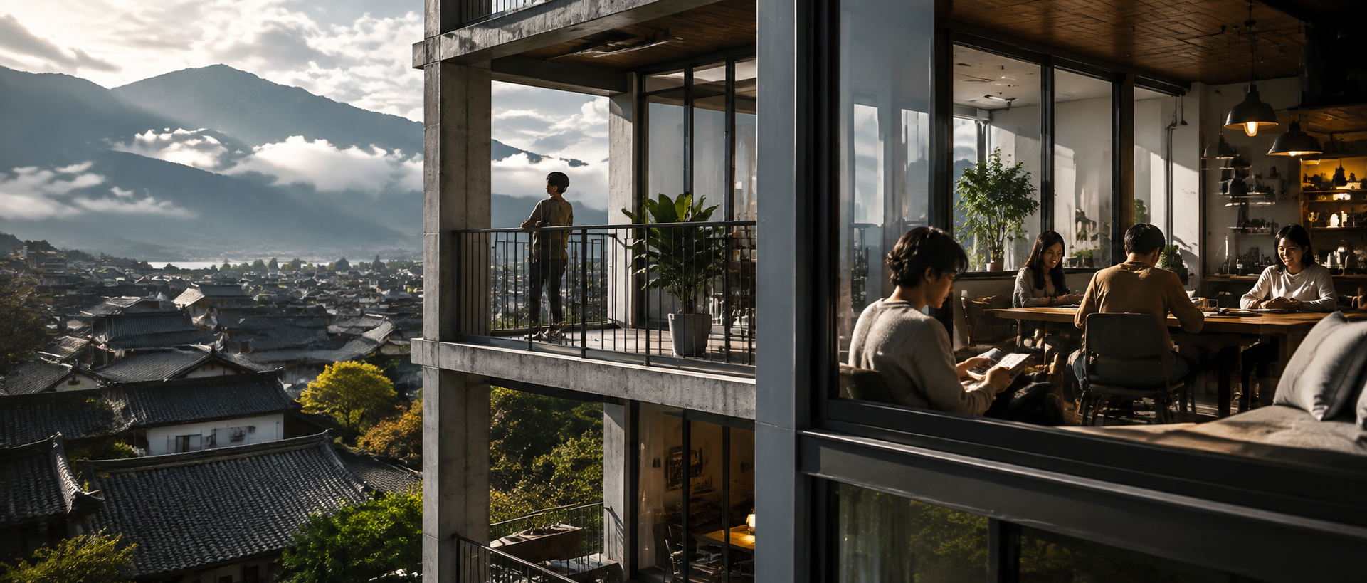 合住一栋楼的年轻人：co-living 共居，会是旅居的下一个形态吗？｜co-living、共居社区