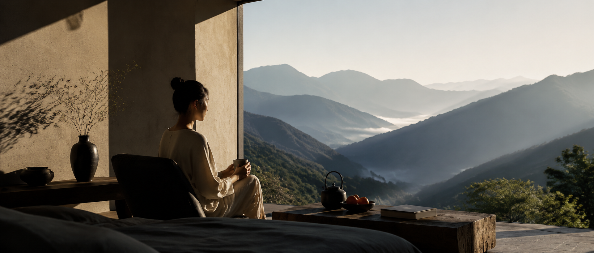 换一个地方住，心里的结就松了：旅居治愈的三个机制｜旅居、闲鹤庄旅居基地