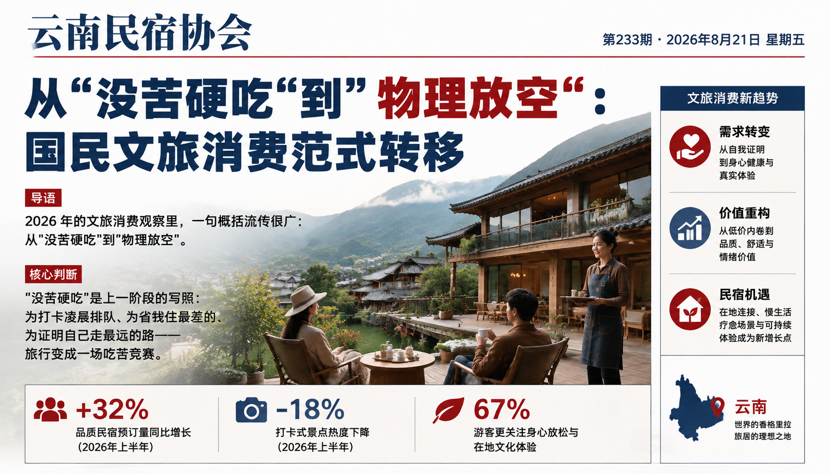 从“没苦硬吃“到“物理放空“:国民文旅消费范式转移|物理放空、消费范式