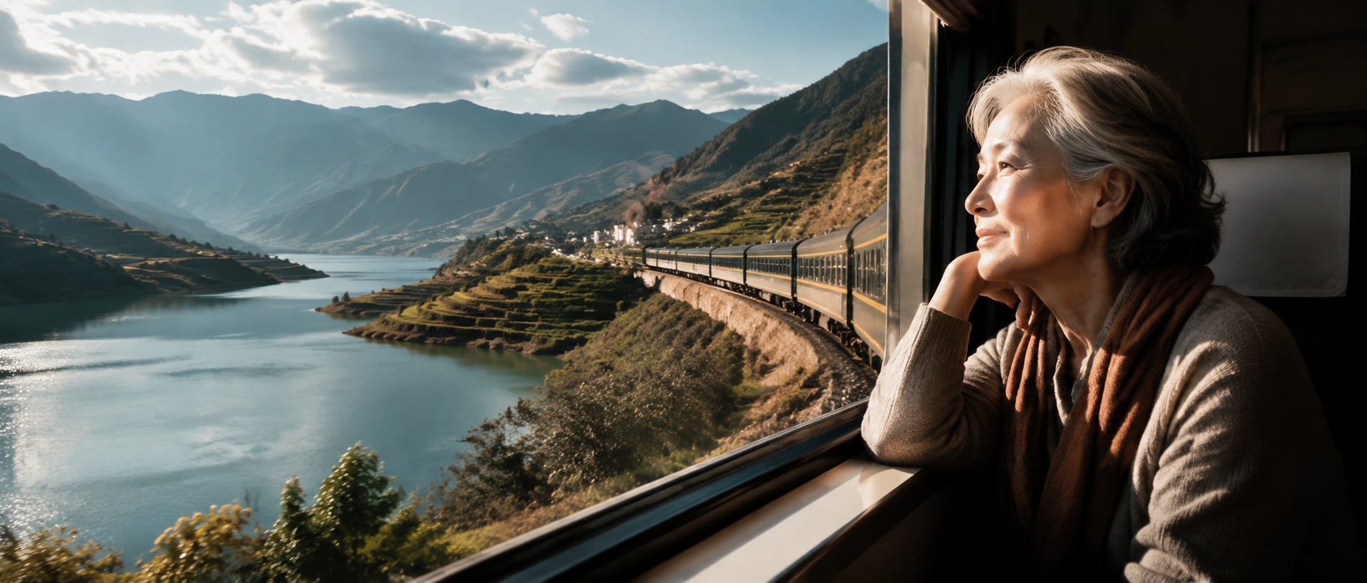 坐着火车漫游云南:银发“慢旅行“为什么越走越热?|慢旅行、旅游列车